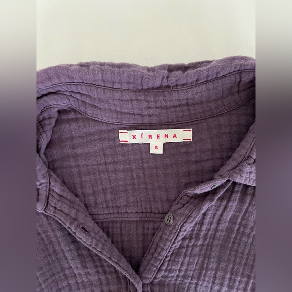 Xirena Scout Gauze Shirt in Cisco Fog - Picture 8 of 9